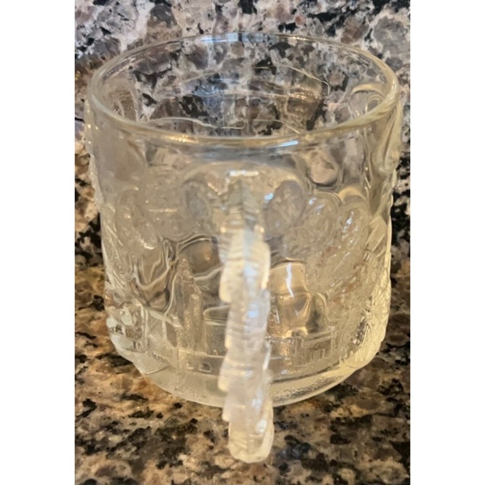 Vintage 1995 McDonald's Batman Forever Two-Faced glass mug DC Comics France - Picture 4 of 6